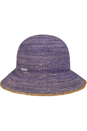 Seeberger Eliza Raffia Cloche Strohoed by