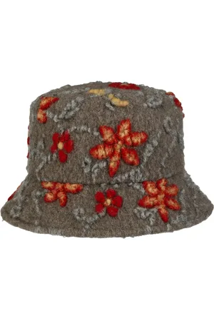 Gebeana Flower Bucket Wollen Hoed by