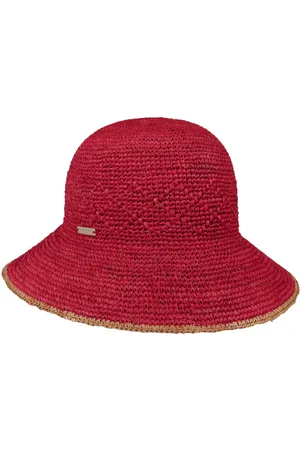 Seeberger Eliza Raffia Cloche Strohoed by
