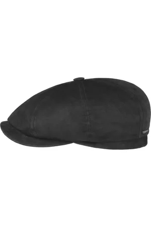 Stetson Hatteras Goat Suede Flat Cap by