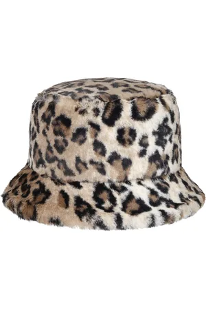 Mayser Ella Bucket Hoed met Luipaard Patroon by