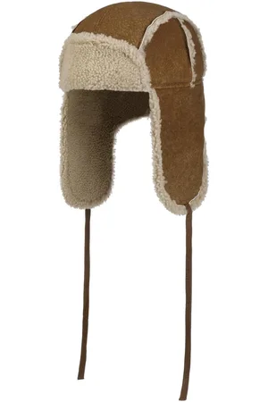 Stetson Lambsfur Bomber Pilotenmuts by