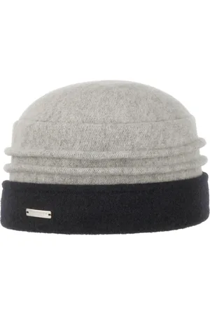 Seeberger Twotone Woolmark Walkloden Muts by