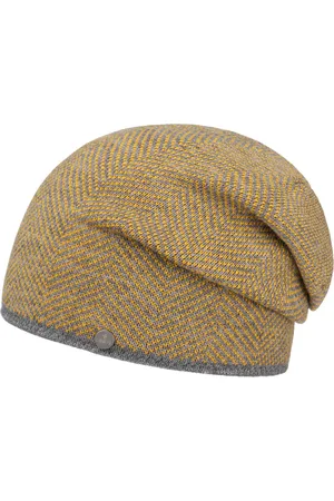 Lierys Fijngebreide Graphic Long Beanie Muts by