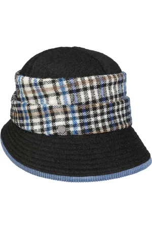 Lierys Asym Brim Bucket Stoffen Hoed by