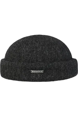 Stetson Lavoy Herringbone Wool Dockermuts by
