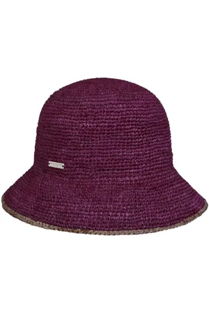 Seeberger Eliza Raffia Cloche Strohoed by