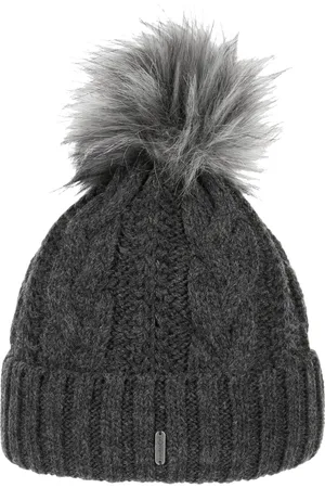 McBURN Cable Knit Muts met Omslag by