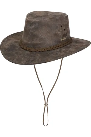 Stetson Pigskin Western Leren Hoed by