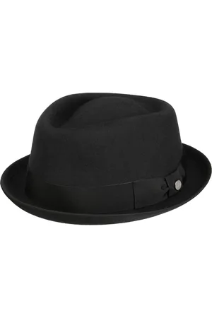 Lierys Fedora Pork Pie Vilthoed by