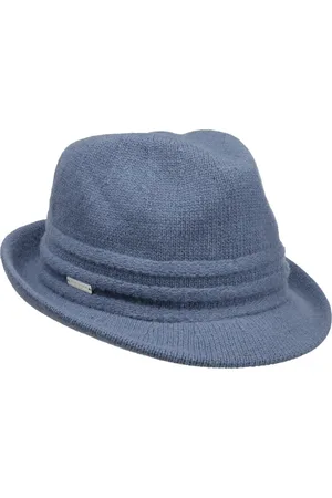 Seeberger Uni Trilby Wollen Hoed by