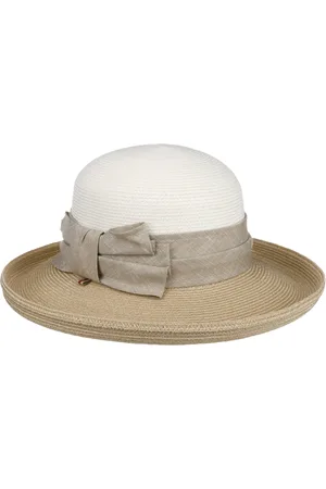 bedacht Twotone Dameshoed met UV-Bescherming by