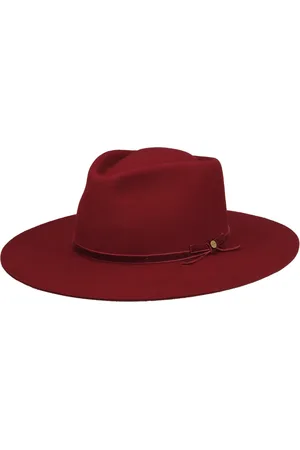 Stetson Beresford Flat Brim Wollen Hoed by