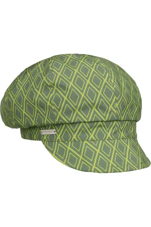 Seeberger Twotone Newsboy Regen Cap by