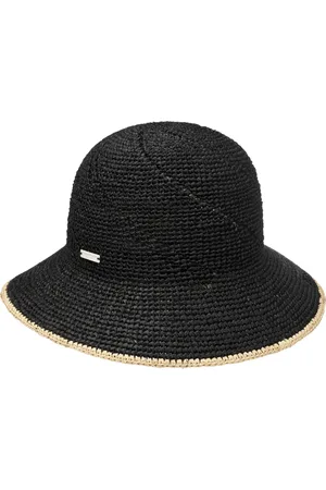 Seeberger Eliza Raffia Cloche Strohoed by
