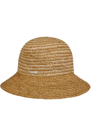 Seeberger Twotone Raffia Zonnehoed by