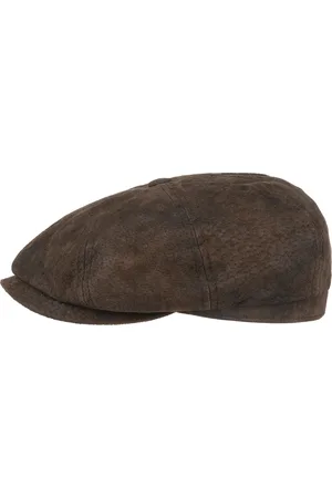 Stetson Hatteras Pigskin Leren Muts by