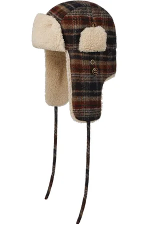 Stetson Checked Bomber Pilotenmuts by
