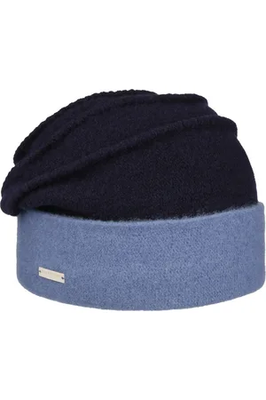 Seeberger Twotone Headsock Walkloden Muts by