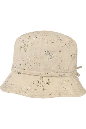 Lipodo Flowers Stoffen Hoed by