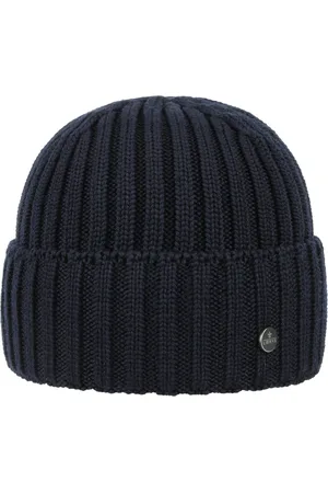 Lierys Merino Rib Knit Gebreide Muts by