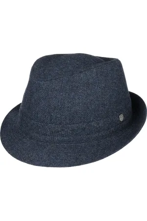 Lierys Shetland Wool Trilby Wollen Hoed by