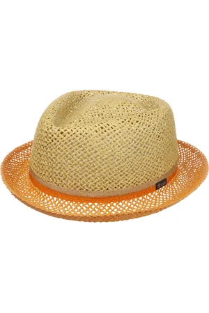 Lipodo Leoluca Twotone Pork Pie Strohoed by
