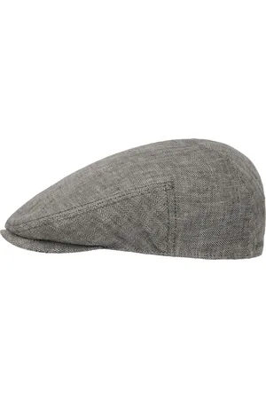 Stetson Woodfield Linen Flat Cap by