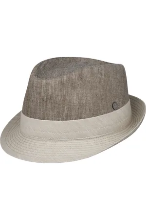 Lierys Twotone Trilby Stoffen Hoed by