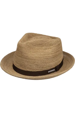Stetson Sondova Crochet Raffia Hoed by