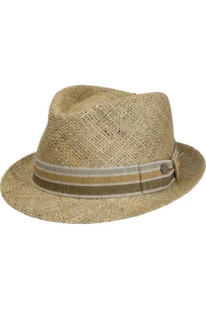Lierys Luco Trilby Zeegras Hoed by