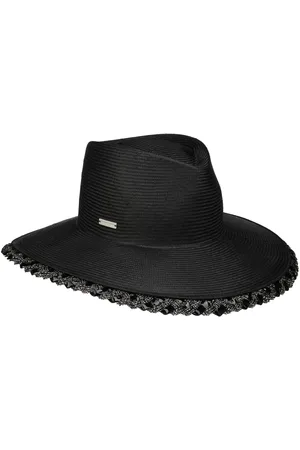 Seeberger Lenavia Fedora Strohoed by