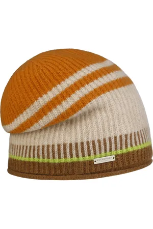 Seeberger Stripe Headsock Kasjmieren Muts by