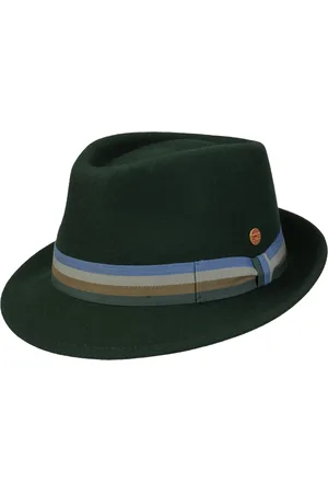 Mayser Four Colour Band Trilby Wollen Hoed by