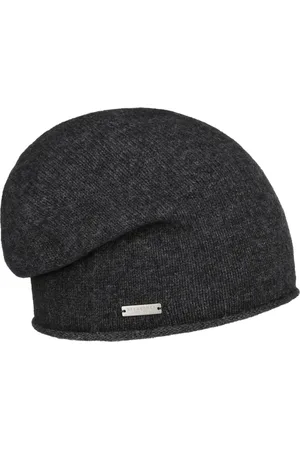 Seeberger Kasjmier Beanie met Rolrand by