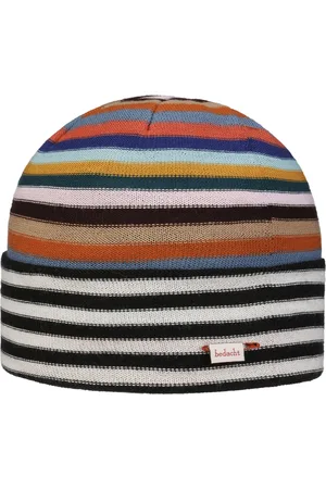 bedacht Colour Stripes Wollen Muts by