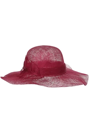 Seeberger Sinamay Wavy Brim Strohoed by