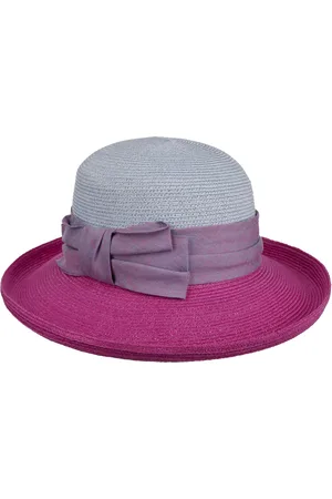 bedacht Twotone Dameshoed met UV-Bescherming by