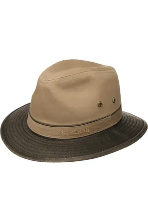 Stetson Anti-UV Traveller Katoenen Hoed by