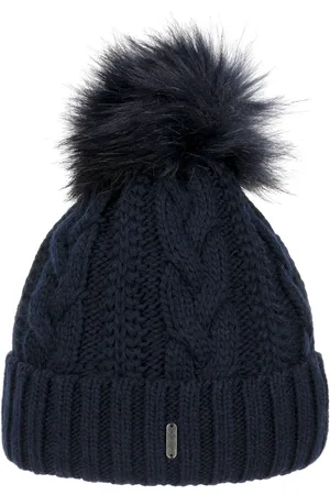 McBURN Cable Knit Muts met Omslag by