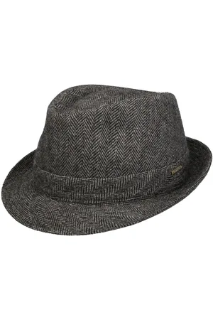 Stetson Teton Herringbone Wollen Hoed by