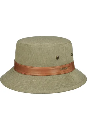 Stetson Chino Twill Bucket Stoffen Hoed by