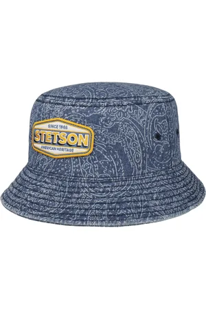 Stetson Paisley Logo Bucket Katoenen Hoed by