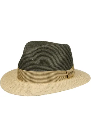 Stetson Twotone Toyo Traveller Raffia Hoed by
