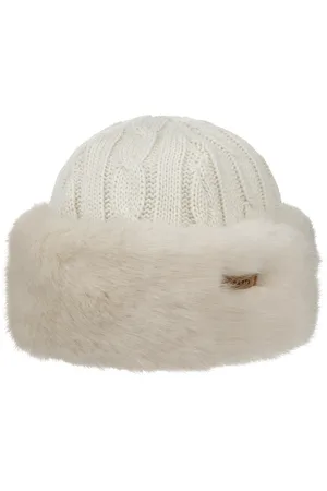 Barts Cable Knit Faux Fur Muts by