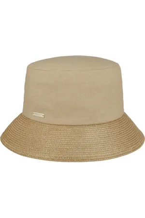 Seeberger Braided Brim Bucket Dameshoed by