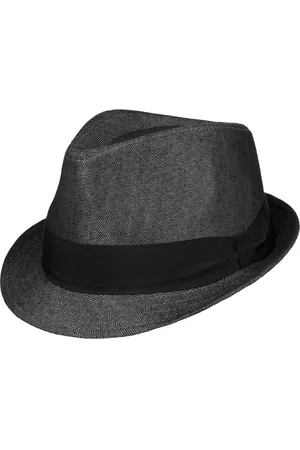 Lipodo Herringbone Trilby Stoffen Hoed by