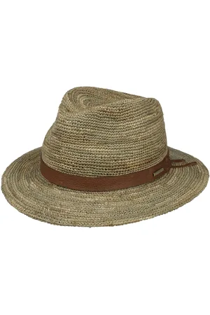 Stetson Crochet Traveller Zeegras Hoed by