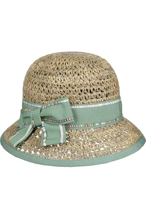 bedacht Crochet Cloche Hoed Zeegras Hoed by