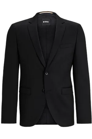 HUGO BOSS Extra slim-fit colbert van sergegeweven scheerwol